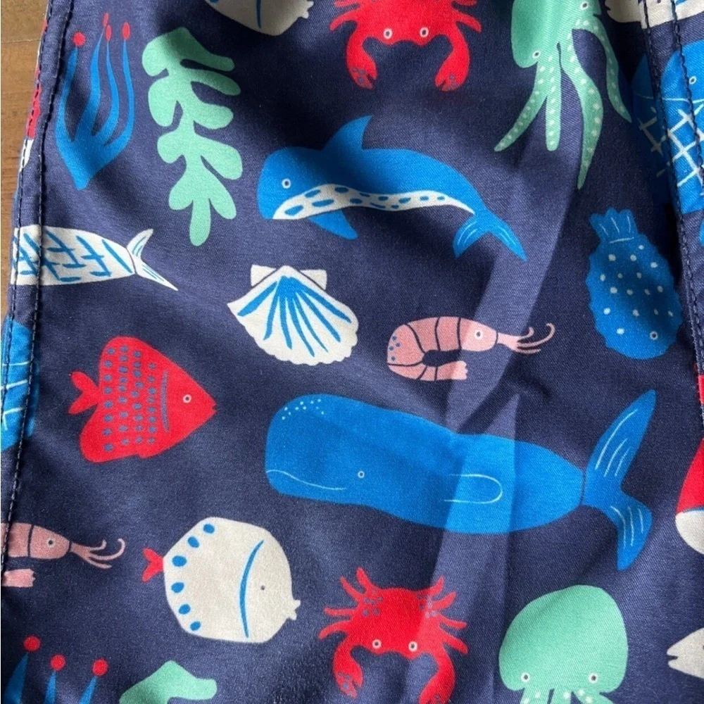 Baby Boden sea creature swim trunks
